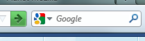 Mozilla Firefox search box